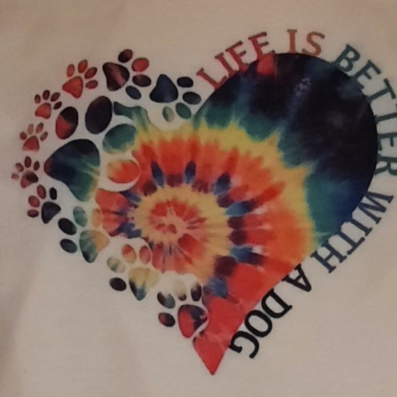 New -Large Unisex, George Brand, color Light Yellow-Bleached SublimationTee - Picture 2 of 2